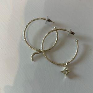 Kendra Scott Hoop Earrings with detachable charms